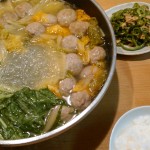 肉団子と白菜の鍋