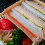 サンドイッチのお弁当＆和食