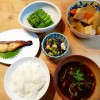 根菜の煮物と鰆の西京味噌焼き