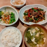 牛肉と春雨のピリ辛炒め