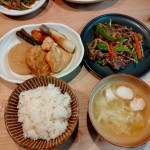おでんと牛肉の炒め物
