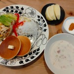 米粉のパンケーキ