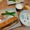 サンドイッチとイタリアンランチ