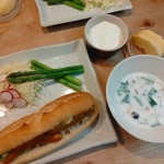 サンドイッチとイタリアンランチ