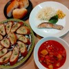ミネストローネと美味しいパン