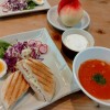 マフィンのホットサンド