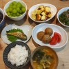 実家の畑から秋の味覚