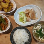 鶏肉の味噌漬け焼き