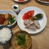 大根煮物と豚しゃぶサラダ