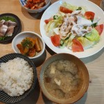 新米！🌾で冷しゃぶの献立　