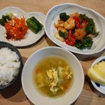 海老とピーマンの炒め物