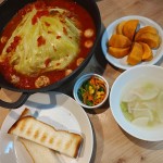 大きなロールキャベツ