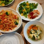 シーフードトマトスパゲッティ