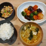 海老と茄子のケチャップ炒め