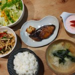 ぶりの照り焼き