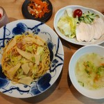 筍と春キャベツのスパゲッティ