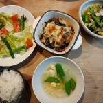 なすミートチーズ焼き