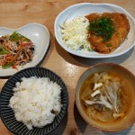 買ってきたとんかつ