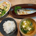 サバの塩焼き