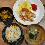 ささみチーズのパン粉焼き