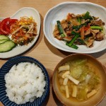 豚肉味噌炒め