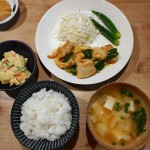 鶏肉とピーマンの炒め物
