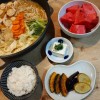 鶏団子の味噌鍋