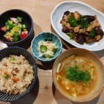 茄子と豚肉のピリ辛炒め